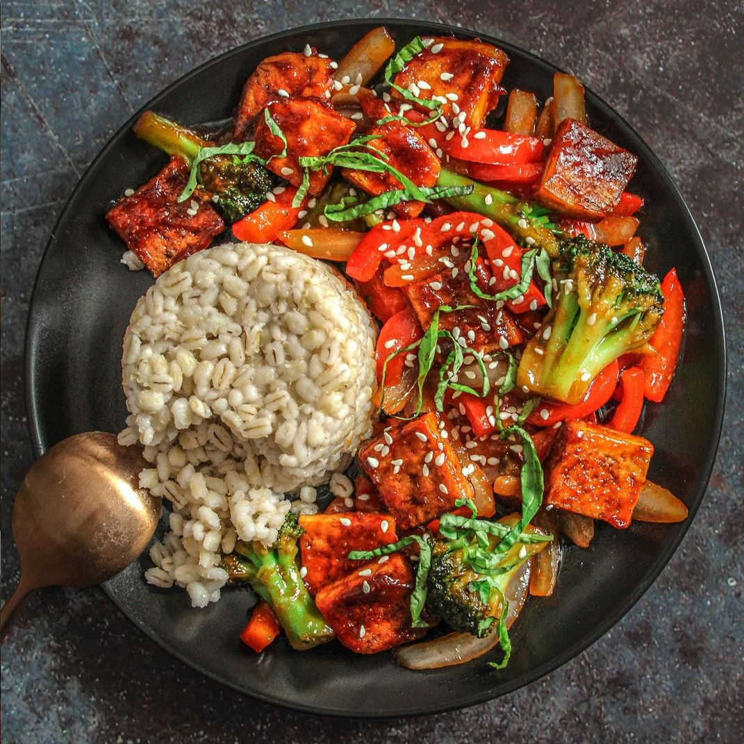 Pearl Barley - Sweet & Sour Tofu Stir Fry – Ekoto