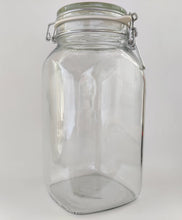 Load image into Gallery viewer, Clip-top jar with white rubber gasket and stainless steel size 2590ml
