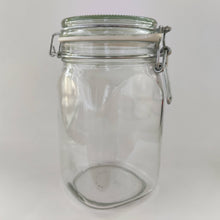 Load image into Gallery viewer, Clip-top jar with white rubber gasket and stainless steel size 11500ml
