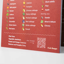 Afbeelding in Gallerij-weergave laden, Scan the QR code for seasonal cooking recipes
